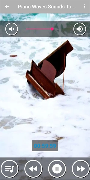 Calm Piano Music & Ocean Waves Screenshot 3
