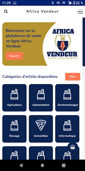AFRICA VENDEUR Screenshot 0