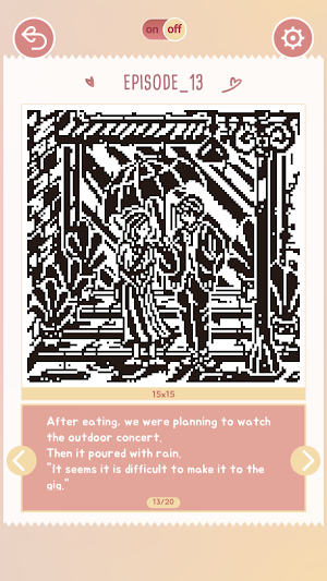 Hana's story - nonograms Screenshot 3