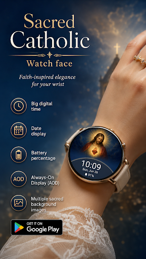 Sacred Catholic Watch Face Screenshot 3