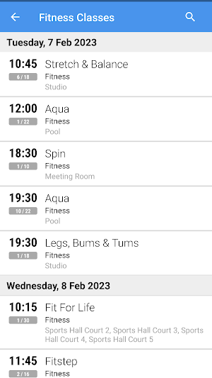 Cricklade Leisure Centre Screenshot 1