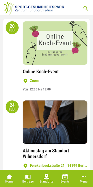 SGP - Gemeinsam gesund bewegen Screenshot 2