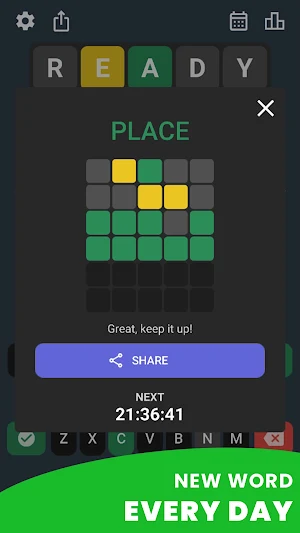 Wordly: Daily Word Puzzle Screenshot 2