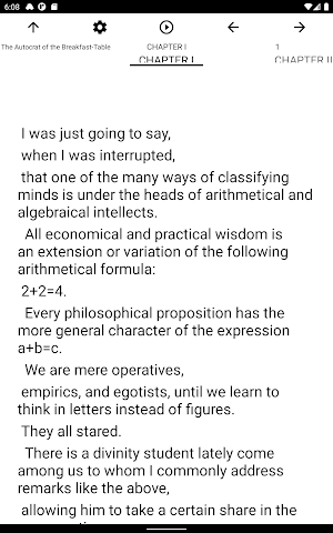 Book, The Autocrat of the Breakfast-Table Screenshot 3