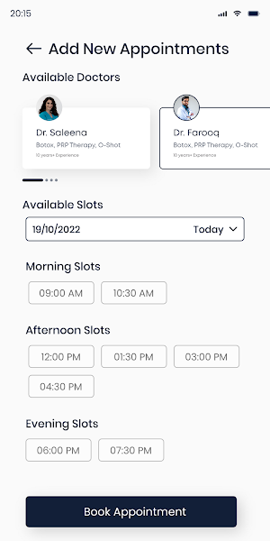 VYO Patient Care Screenshot 2