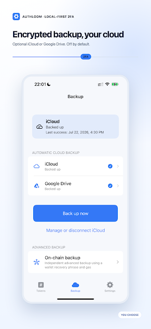 Authloom: 2FA Authenticator Screenshot 2