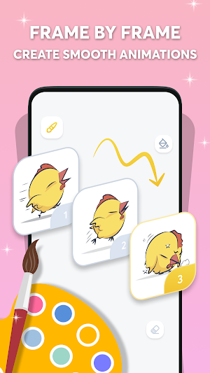 2D Draw Animation - Gif Maker Screenshot 2