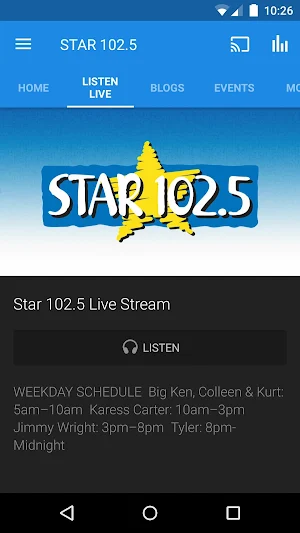 STAR 102.5 Screenshot 1