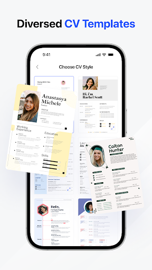 CV Maker and AI CV Builder Screenshot 0