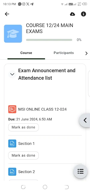 MSI Elearn Screenshot 2