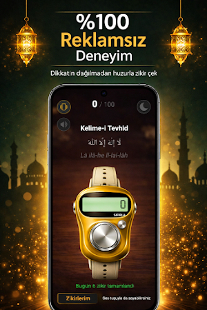 Zikirmatik+ Tesbih Sayacı Screenshot 0