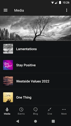 Mobile app for Westside Church Screenshot 0