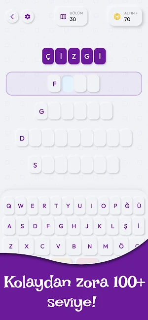 Kelime Örgüsü: Kelime Tamamla Screenshot 3