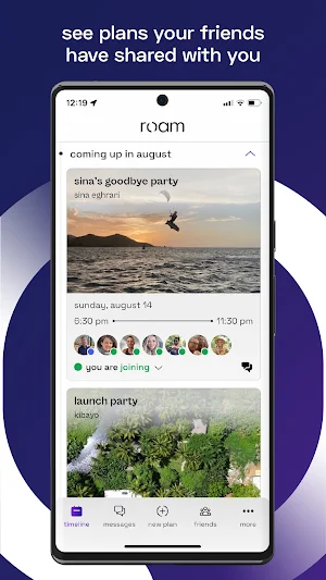 roam together screenshot 2