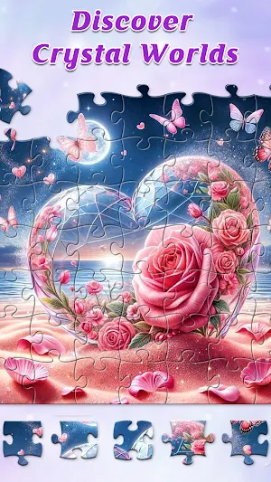 Magical Crystal-Jigsaw Puzzles Screenshot 1