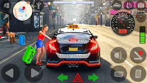 US Taxi Game 2023- Taxi Driver Screenshot 0