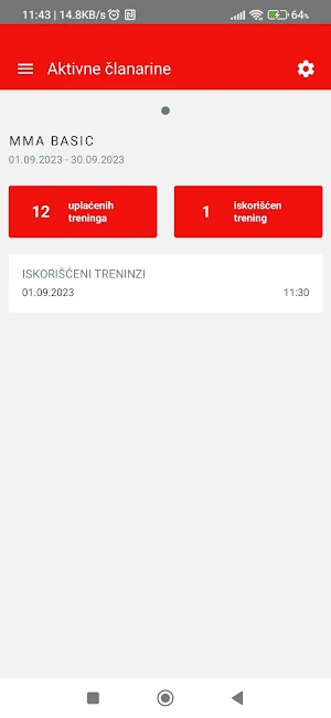 MMA Radnički Niš Screenshot 1