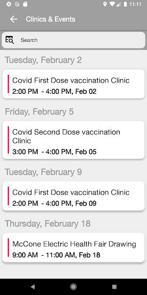 McCone County Public Health Screenshot 1