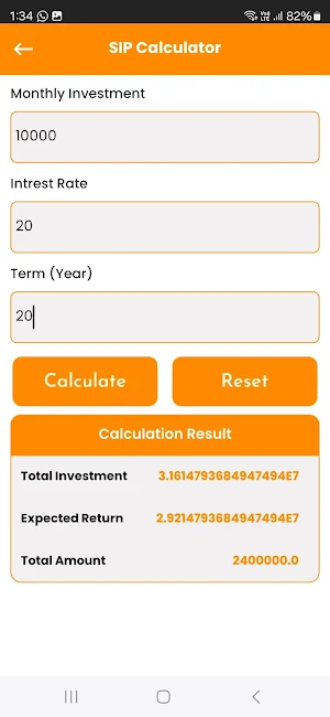 LoanCash - EMI Loan Calculator Screenshot 0
