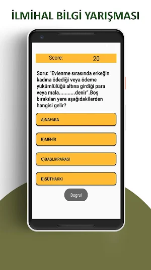 İlmihal Bilgi Yarışması Screenshot 3