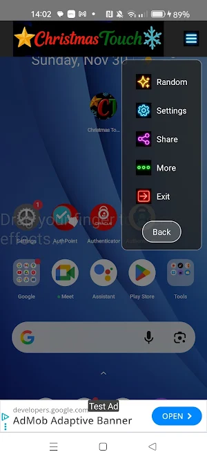 Christmas Touch Screenshot 1