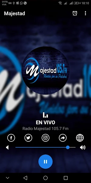 Radio Majestad 105.7 FM Screenshot 2