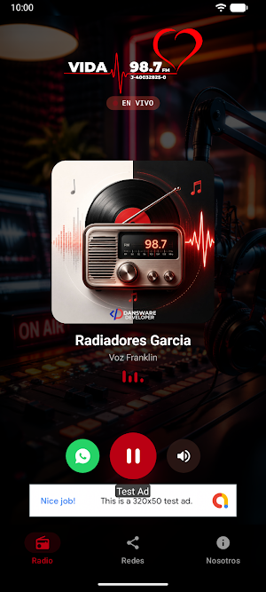 Vida 98.7 FM Screenshot 2