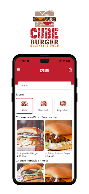 Cube Burger Screenshot 0