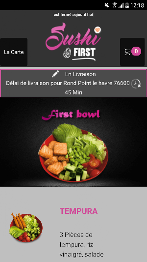 Sushi First Le Havre Screenshot 2