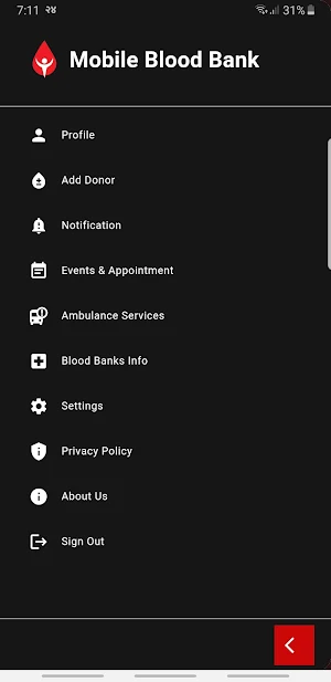 Mobile Blood Bank Nepal Screenshot 2