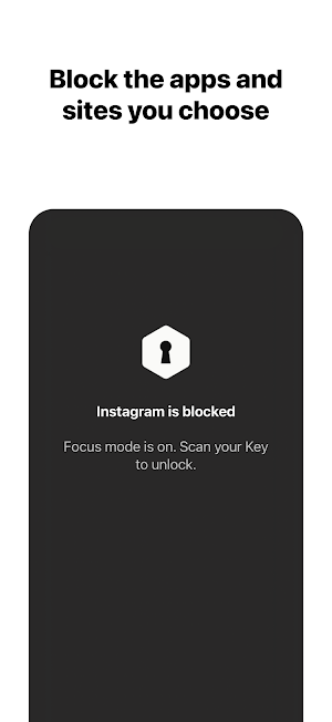 Key — Block Distracting Apps Screenshot 1