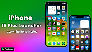 iPhone 15 Plus Launcher Screenshot 1