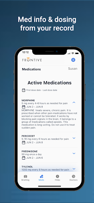 Frontive Health Screenshot 3