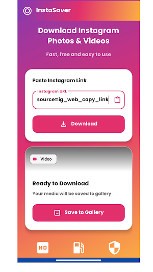 InstaSaver, Download Videos Screenshot 3