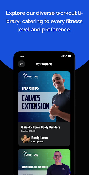 Duty Time Fitness Screenshot 3