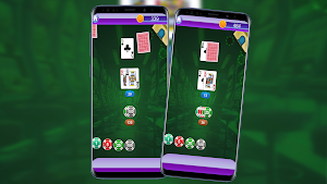 Blackjack Game House of Cards Screenshot 1