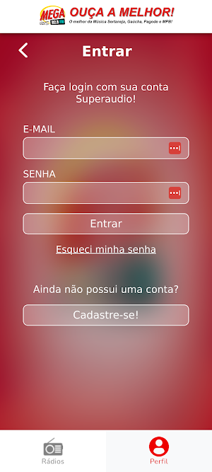 Rádio Mega Hits Screenshot 1