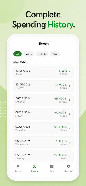 Money Tracker: Daily Expense Screenshot 1