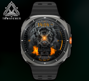 Train 3D Animated Watch Face Screenshot 1