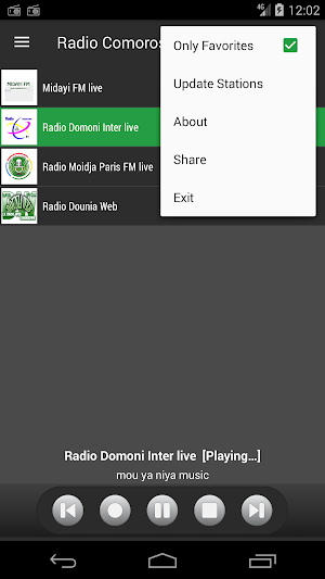 RADIO COMORES Screenshot 2