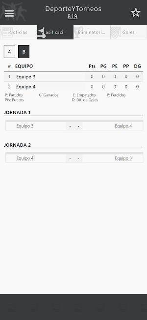 DeporteYTorneos Screenshot 1