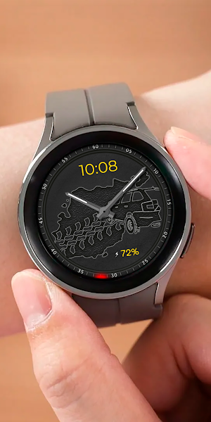 Hybrid Tex 01 Watch face Screenshot 3