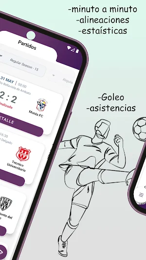 Fútbol Pro Ecuador Screenshot 1