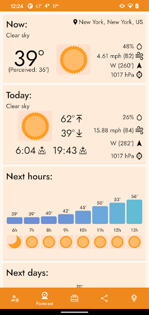 KISS Weather Screenshot 0