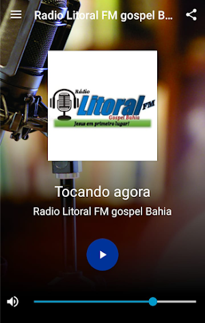 Radio Litoral FM gospel Bahia Screenshot 0