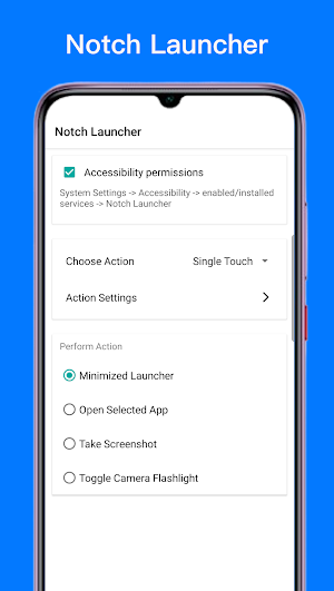 Notch Launcher Screenshot 1