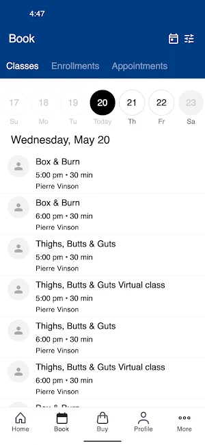 GIVE Fitness-Det Screenshot 1
