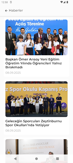 Zeytinburnu Belediyesi Screenshot 1