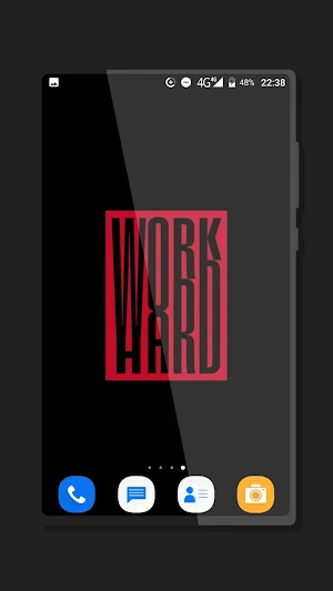 Black & Red Wallpaper Screenshot 3