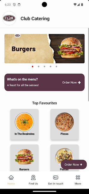 Club Catering Newarthill Screenshot 0